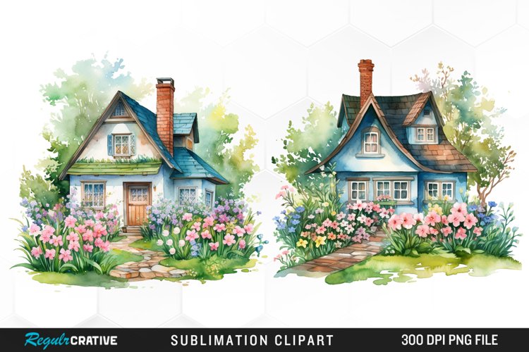 Spring Watercolor Clipart Image 19