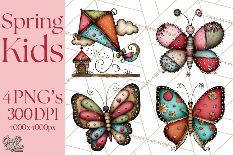 Spring Kids Clipart Playing Outdoors, Summer Children Png