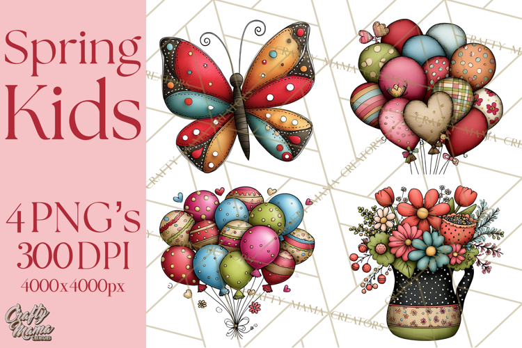 Spring Kids Clipart Playing Outdoors, Summer Children Png