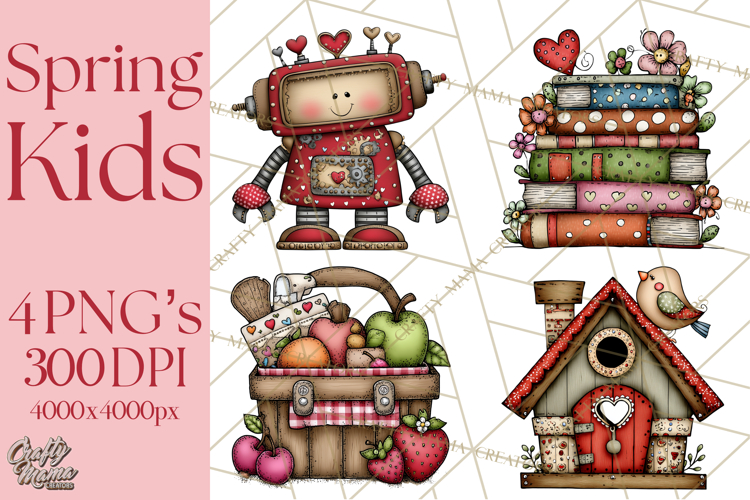 Spring Kids Clipart Playing Outdoors, Summer Children Png