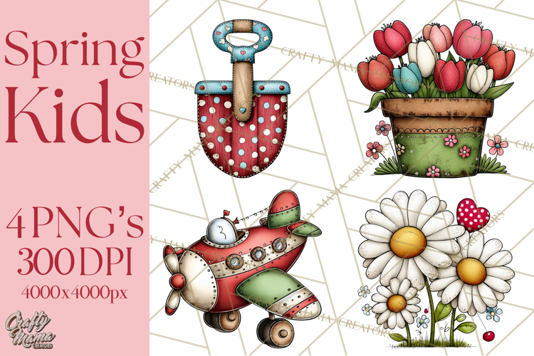 Spring Kids Clipart Playing Outdoors, Summer Children Png