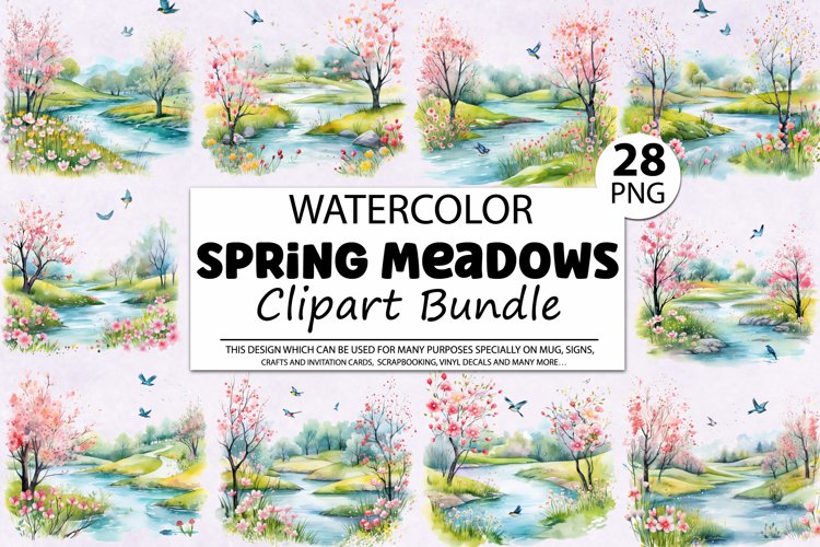 Spring Watercolor Clipart Image 22