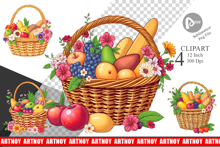 Spring Picnic Clipart
