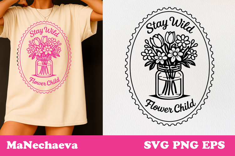 Boho Flower SVGs Image 4