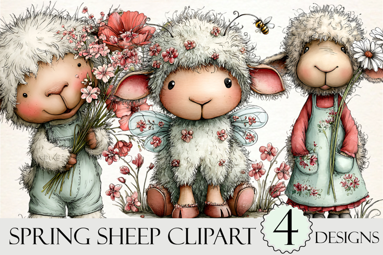 Sheep Clipart Image 21