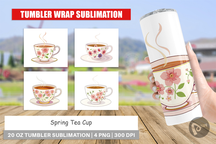 Tumbler Spring Tea