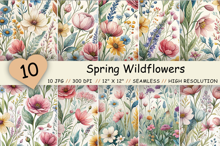 Floral Seamless Pattern Image 4