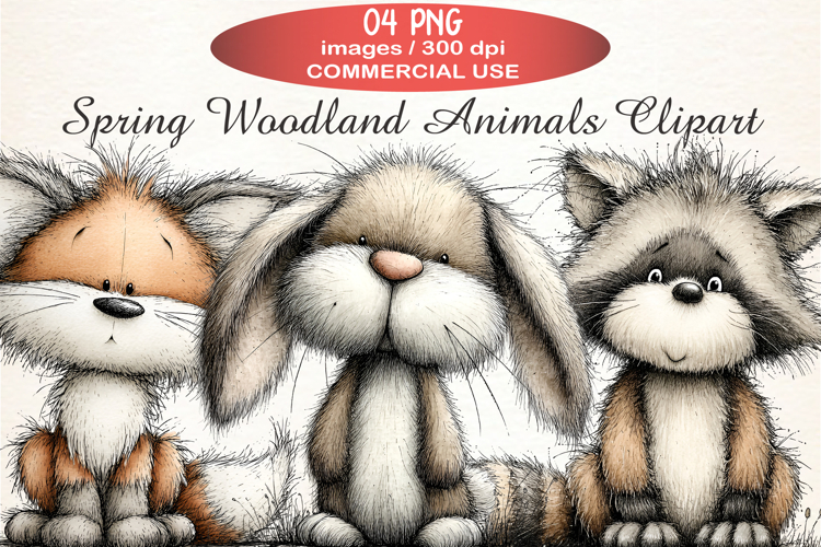 Woodland Animals Clipart Image 17