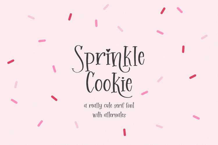 Sprinkle Cookie Serif Font