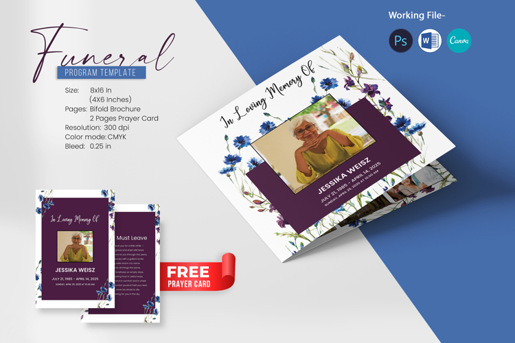 Funeral Brochure Template Image 15