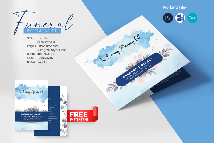 Funeral Brochure Template Image 17
