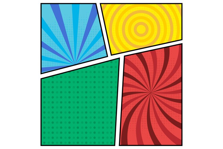 Comic Book Clipart Image 9
