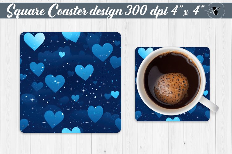 Blue Heart Clipart Image 16