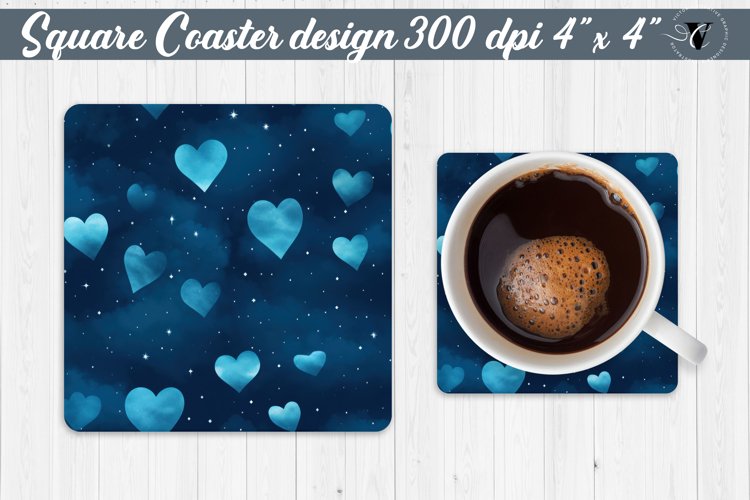 Blue Heart Clipart Image 21