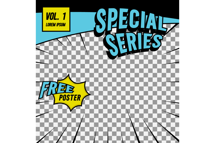 Comic Book Clipart Image 3