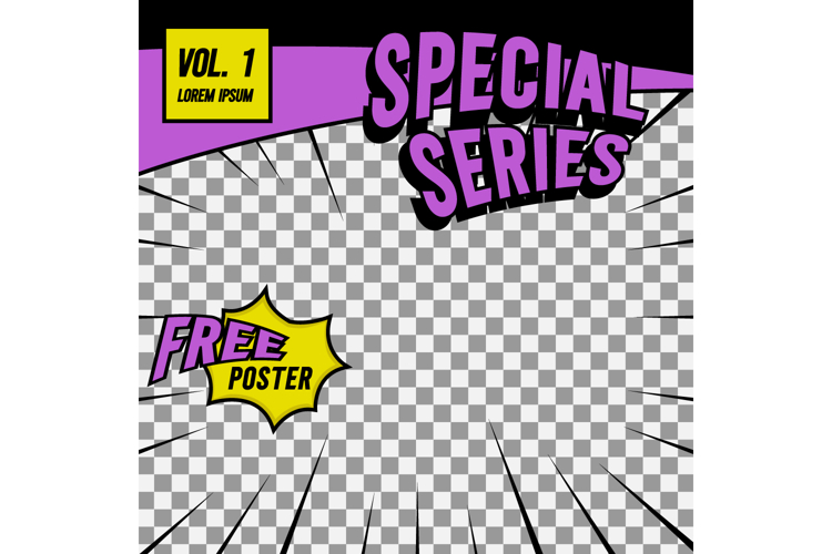 Comic Book Clipart Image 21