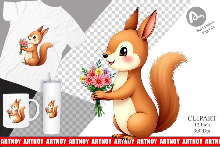 Squirrel Clipart Image 11