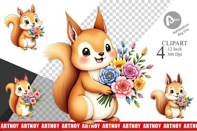 Squirrel Clipart Image 12