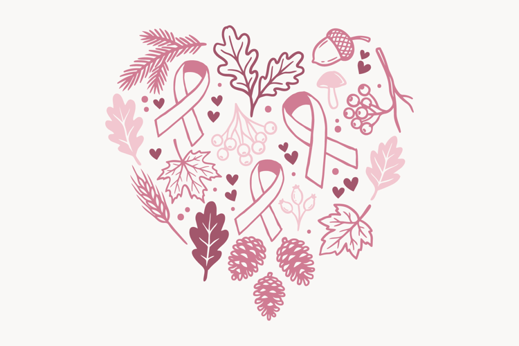 Cancer Awareness Fall Heart