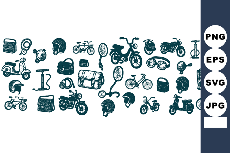 Bike Illustration Image 20