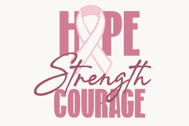Hope Strength Courage example image 1