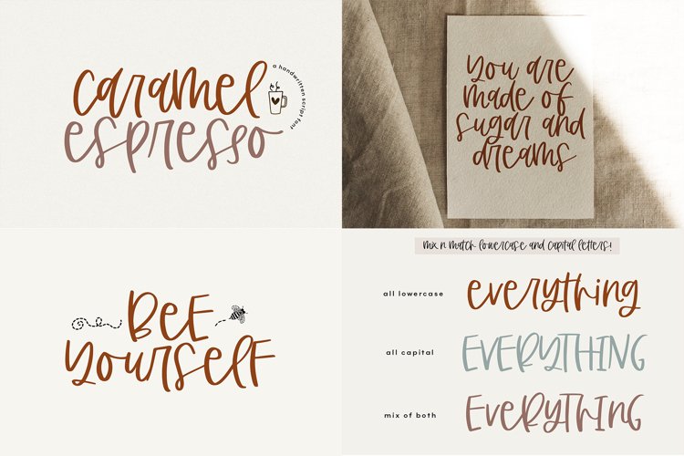 Crafty Font Bundle - 30 Handwritten Fonts for Crafters