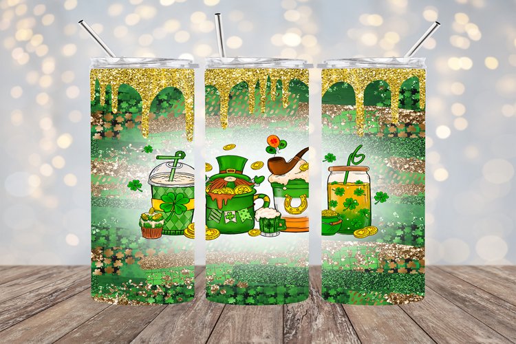 St Patrick Day Coffee - 20oz Sublimation - PNG Design