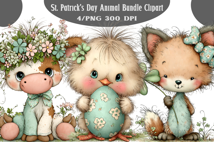 St. Patrick’s Day Animal PNG Clipart