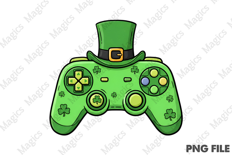 St Patrick’s Day Gamer Png