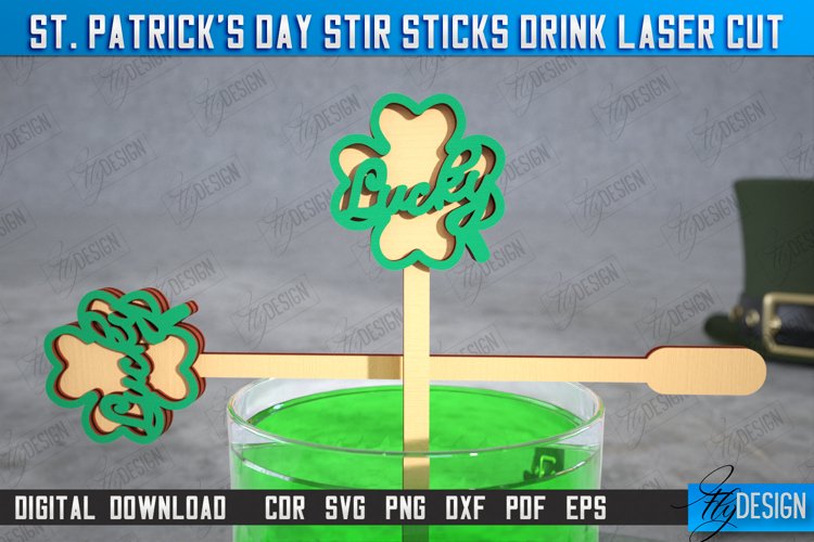 Four Leaf Clover Clipart Image 2