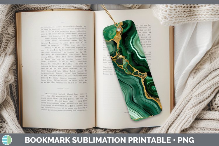 St Patricks Agate Bookmark Sublimation Printable Designs