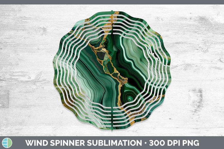 GorgeousSt Patricks Wind Spinner design.