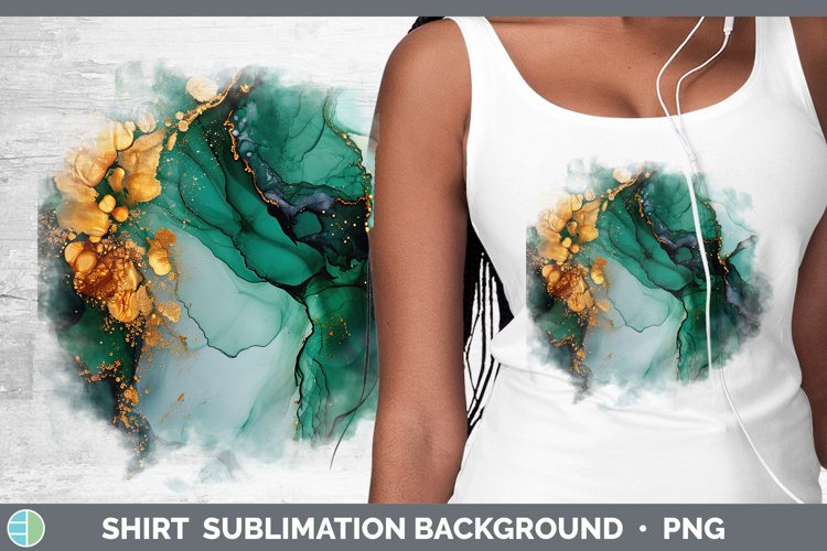 St Patricks Alcohol Ink Shirt Sublimation Sublimation Backgr