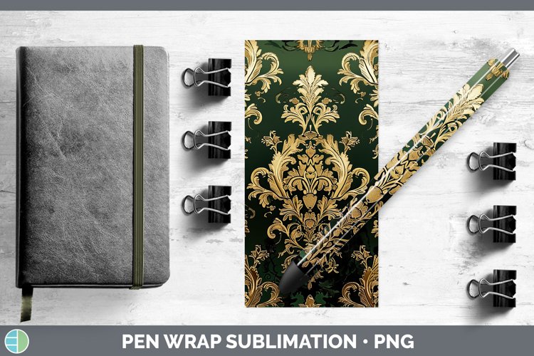 GorgeousSt Patricks Pen Wrap design.