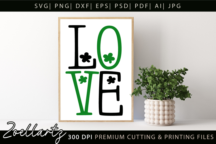 St Patricks Day SVG Lucky Shamrock Irish-ish T-shirt Design