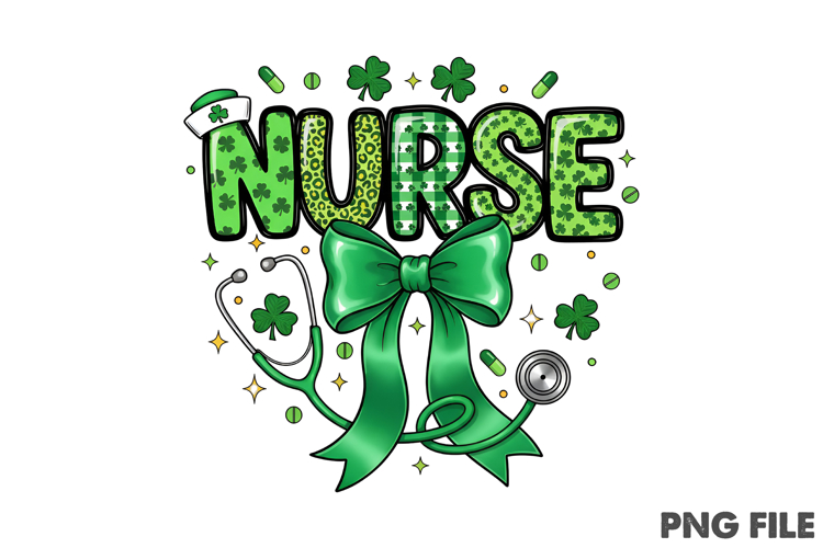 St Patricks day Nurse Png