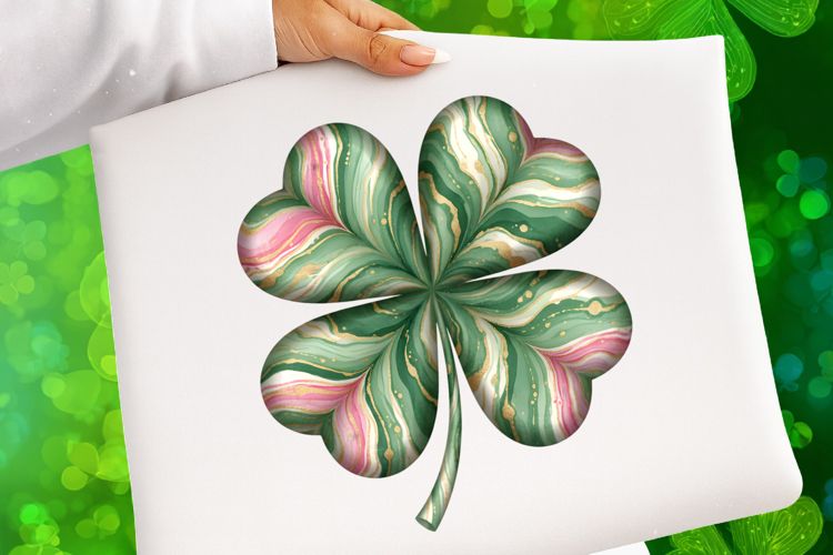 St Patricks Day Png Brushstroke Shamrock - St Patricks Day