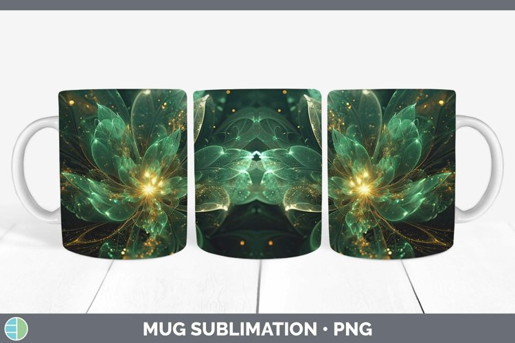 GorgeousSt Patricks Mug Wrap design.