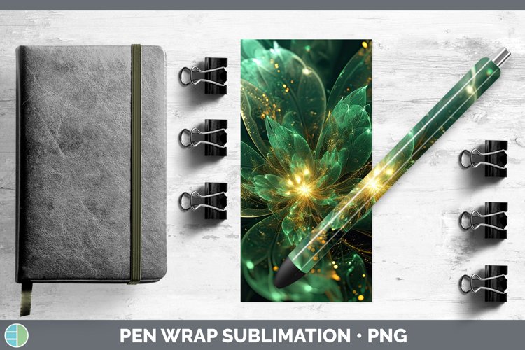 GorgeousSt Patricks Pen Wrap design.