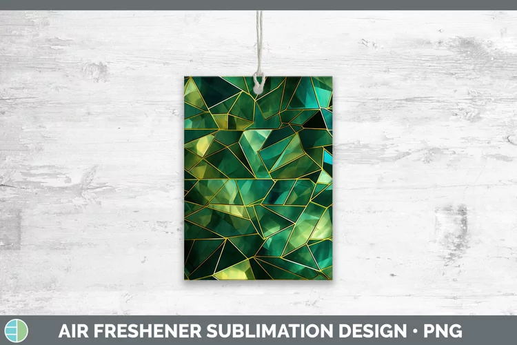 St Patricks Holographic Air Freshener Sublimation Car Freshe