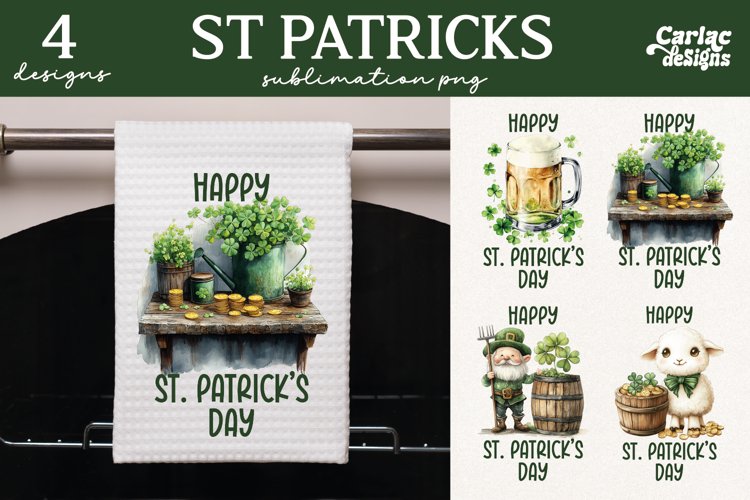 St Patricks Day Sublimation Image 12