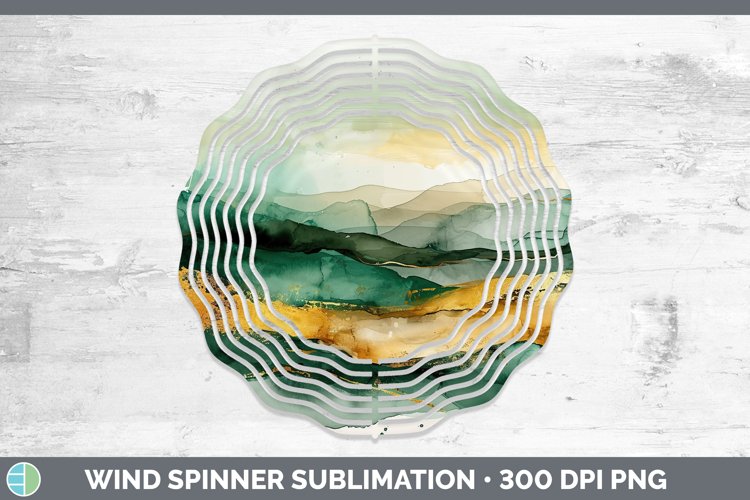 GorgeousSt Patricks Wind Spinner design.