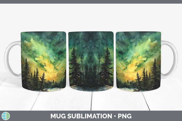 GorgeousSt Patricks Mug Wrap design.