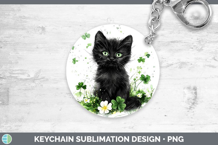 GorgeousSt Patricks Splash Keychain design.