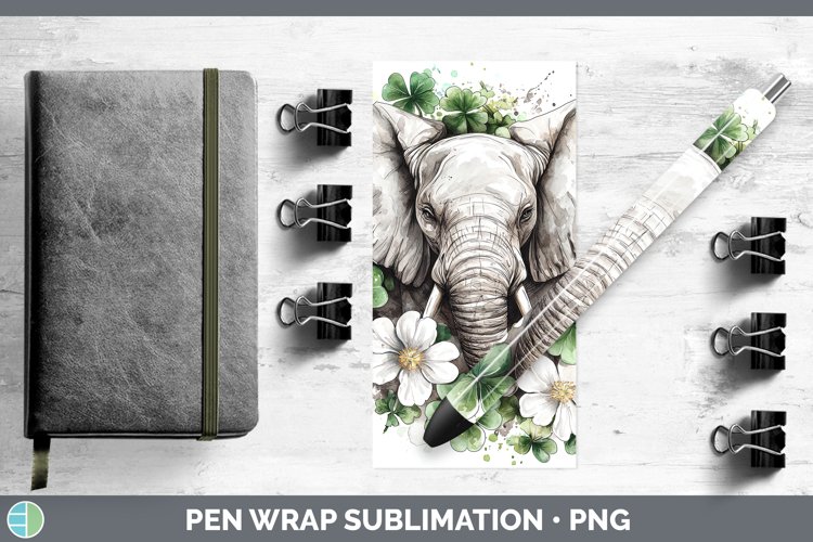 GorgeousSt Patricks Splash Pen Wrap design.