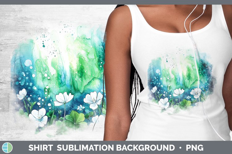 GorgeousSt Patricks Splash Shirt design.