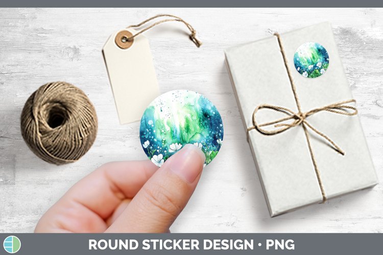 GorgeousSt Patricks Splash Stickers design.