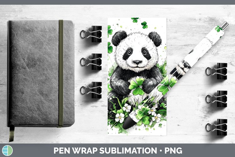 GorgeousSt Patricks Splash Pen Wrap design.