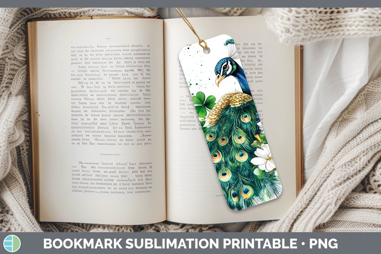 GorgeousSt Patricks Splash Bookmark design.