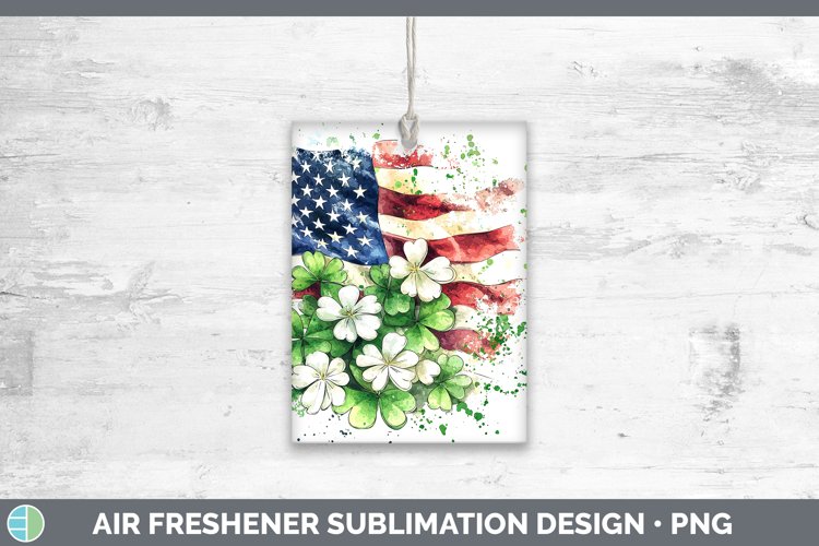 GorgeousSt Patricks Splash Air Freshener design.